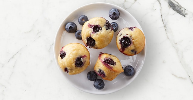 Blueberry Pancake Poppers