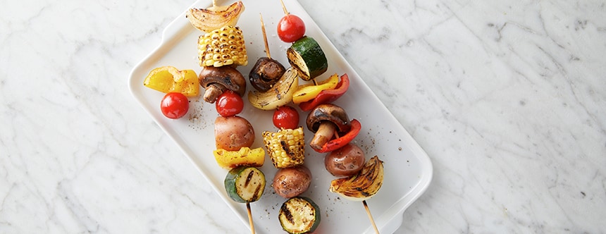 Grilled Vegetable Kabobs