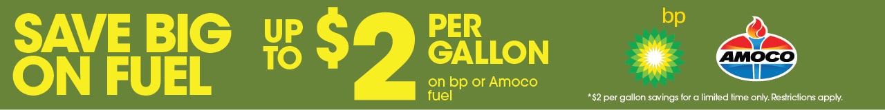Save Big On Fuel Up To $2 Per Gallon