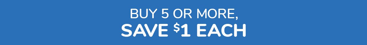 Buy 5, Save $1